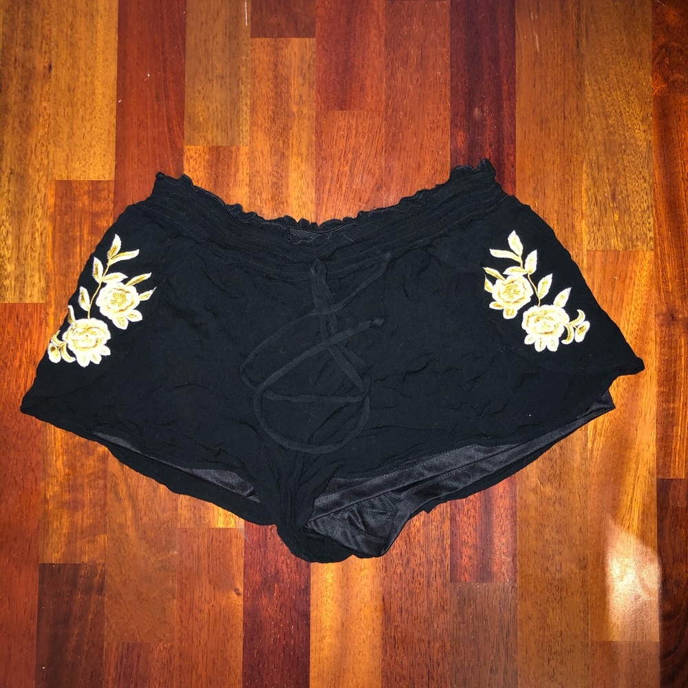 Kendall and Kylie Embroidered Shorts